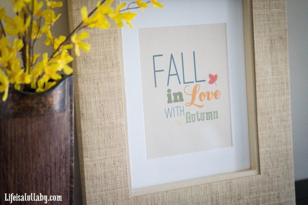 Fall in Love with Autumn Free Printable -1