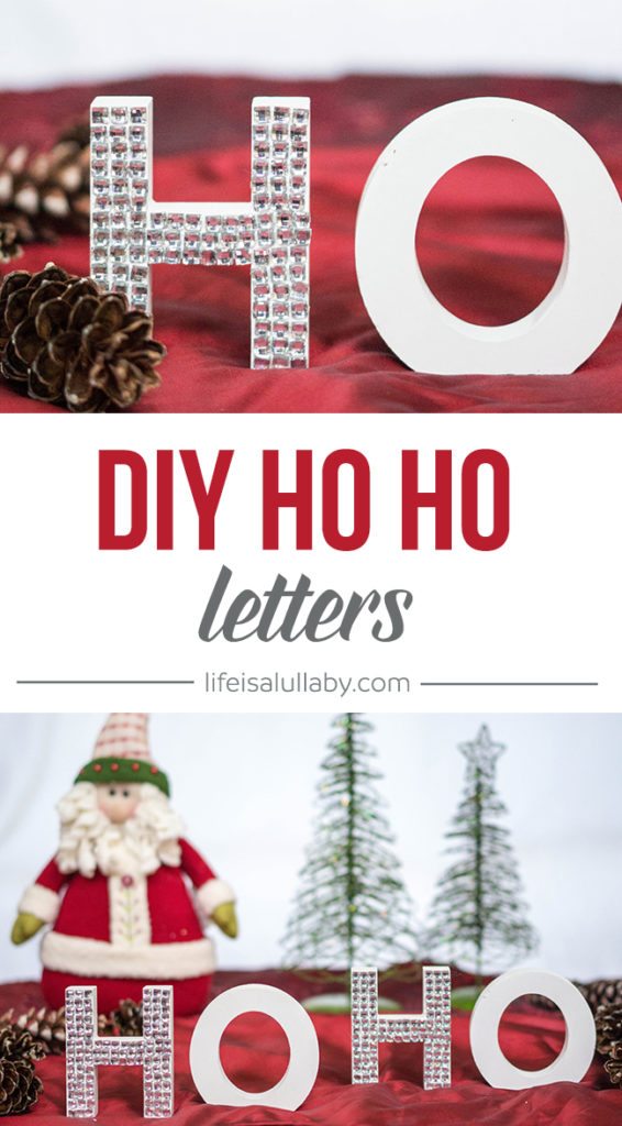 DIY HO HO Letters