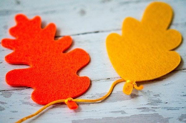 DIY Thanksgiving Banner - how to