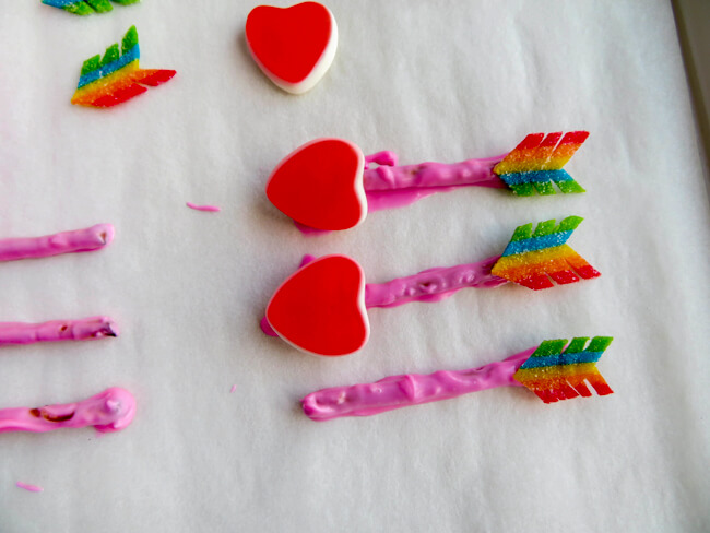 Step 4: Making Cupid Arrow Cand